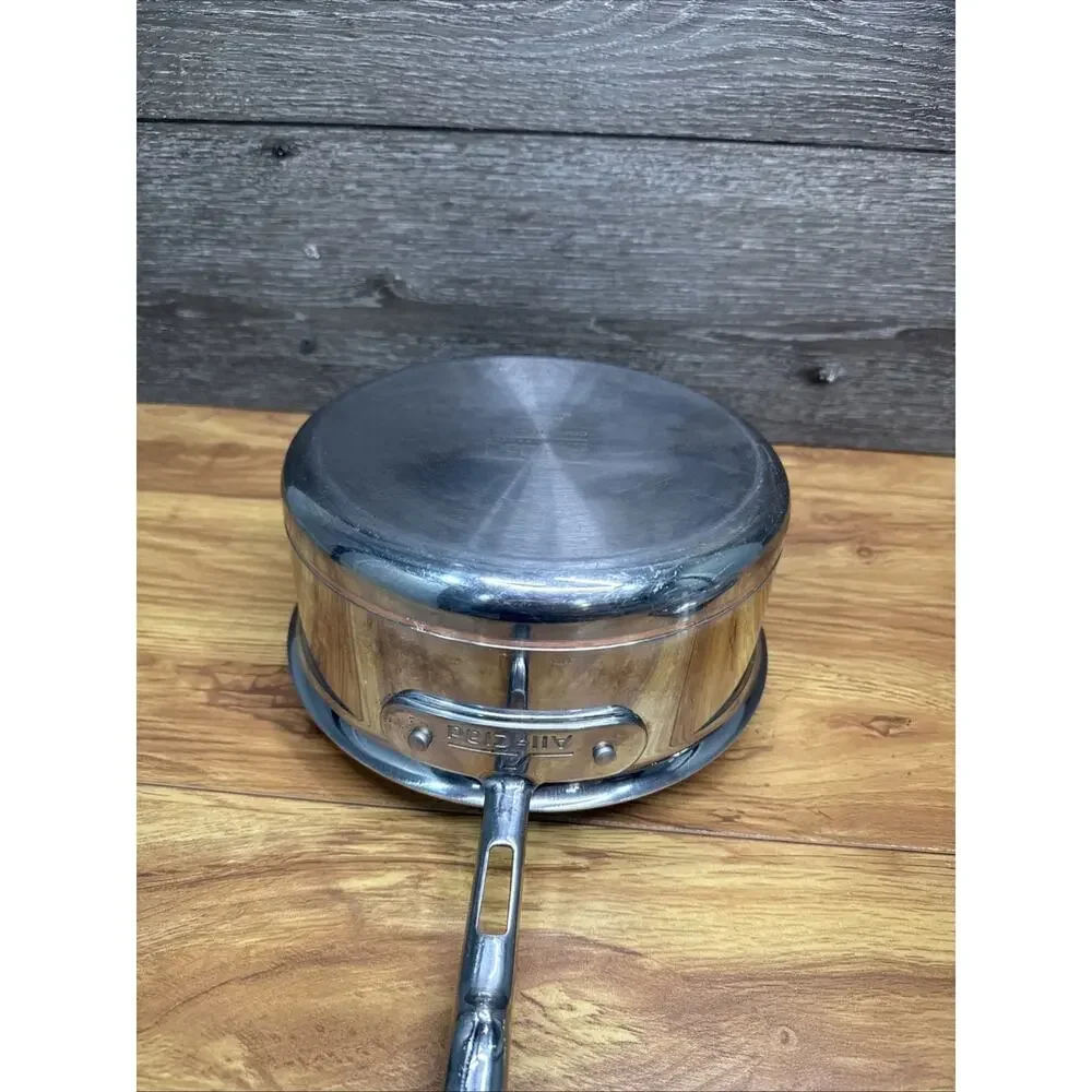 All-Clad 3-QT Copper Core 5-Ply Bonded Sauce pan with Matching Lid